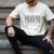 Proud Mom Of a 2024 Graduate Mama Checkered Graduation Men's Comfort Colors T-Shirt Ivory
