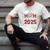 Proud Mom Of 2025 Senior Graduate Matching Family Graduation Men's Comfort Colors T-Shirt Ivory