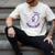Purple In Memory Of My Great Grandma Alzheimers Back Graphic Men's Comfort Colors T-Shirt Ivory