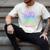 I Put My Book Down To Be Here Whimsical Graphic For Readers Men's Comfort Colors T-Shirt Ivory