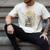 Raccoon Books Reading Flowers Men's Comfort Colors T-Shirt Ivory Raccoon Books Reading Flowers Men's Comfort Colors T-Shirt Ivory