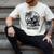 Raccoon Reading Books Summer Humor Trash Reader Men's Comfort Colors T-Shirt Ivory