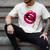 Rainbow Lips With a Cherry In The Mouth 80s Nostalgia Premium Tri-Blend Men's Comfort Colors T-Shirt Ivory Rainbow Lips With a Cherry In The Mouth 80s Nostalgia Premium Tri-Blend Men's Comfort Colors T-Shirt Ivory