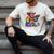 Rainbow Pride Bigfoot Reading Book With Heart Glasses Men's Comfort Colors T-Shirt Ivory