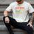 Read Books Lift Weights Fight Fascists Reading Men's Comfort Colors T-Shirt Ivory