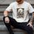 Read In Peace Skeleton Book Lover Bookworm Book Men's Comfort Colors T-Shirt Ivory
