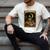 The Reader Tarot Card Book Lover Skeleton Art Goth Style Men's Comfort Colors T-Shirt Ivory