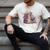 Reading A Book Per Day Keeps Reality Away Skeleton Books Men's Comfort Colors T-Shirt Ivory
