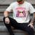Readsolotl Pink Kawaii Axolotl Book Lover Reading Men's Comfort Colors T-Shirt Ivory