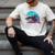 Retro 80s Shark Whale Diving Nostalgia Shark Party Men's Comfort Colors T-Shirt Ivory Retro 80s Shark Whale Diving Nostalgia Shark Party Men's Comfort Colors T-Shirt Ivory