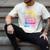 Retro Girls Just Wanna Have Fun Nostalgia 1980s 80's Premium Tri-Blend Men's Comfort Colors T-Shirt Ivory