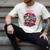 Retro Graphic Print With a Touch Of Nostalgia Men's Comfort Colors T-Shirt Ivory Retro Graphic Print With a Touch Of Nostalgia Men's Comfort Colors T-Shirt Ivory