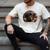 Rottie Dog Mom Dad 'Merica Rottweiler Men's Comfort Colors T-Shirt Ivory