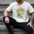 Rugrats Reptar Distressed Comic Book Style Cartoon Men's Comfort Colors T-Shirt Ivory Rugrats Reptar Distressed Comic Book Style Cartoon Men's Comfort Colors T-Shirt Ivory