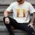 Samoyed Dad Men's Comfort Colors T-Shirt Ivory