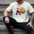Santa Holding Cookie Xmas Baker Introvert Christmas Men's Comfort Colors T-Shirt Ivory