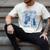 Sarcastic Anti Social Book Club Cat Skull Book Lover Men's Comfort Colors T-Shirt Ivory