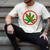 Say No Cannabis Anti-Marijuana Retro Weed Parent Dad Mom Men's Comfort Colors T-Shirt Ivory