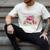 School Secretary Read Books And Know Things Flowers Flamingo Men's Comfort Colors T-Shirt Ivory
