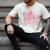 Senior 2026 Class Of 2026 Cute Coquette Pink Bow Graduation Men's Comfort Colors T-Shirt Ivory