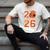 Senior Basketball Class Of 2026 Crew Basketball Graduation Men's Comfort Colors T-Shirt Ivory