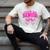 Senior Class Of 2026 Coquette Pink Bow Graduation 2026 Men's Comfort Colors T-Shirt Ivory