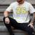Senior Class 2026 Graduation Yellow Blue Letters Men's Comfort Colors T-Shirt Ivory
