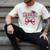 Senior Class Of 2027 Coquette Pink Bow Graduation 2027 Girls Men's Comfort Colors T-Shirt Ivory
