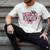 Senior Class Of 2027 Coquette Pink Bow Graduation 2027 Women Men's Comfort Colors T-Shirt Ivory