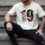 Senior Floral Class Of 2019 Shirt Graduation Idea Men's Comfort Colors T-Shirt Ivory