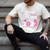 Senior Mom Of A Class Of 2022 Heart School Graduation Men's Comfort Colors T-Shirt Ivory