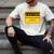 A Simple Yellow Warning Sign For Introvert Men's Comfort Colors T-Shirt Ivory A Simple Yellow Warning Sign For Introvert Men's Comfort Colors T-Shirt Ivory
