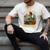 Skeleton Read Book Just One More Chapter Floral Book Lover Men's Comfort Colors T-Shirt Ivory