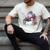 Snowman Reading Book Lovers Christmas Bookworm Librarian Men's Comfort Colors T-Shirt Ivory