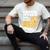 Social Worker Will Work For Pizza Graduation Men's Comfort Colors T-Shirt Ivory