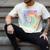 Straight Outta 5th Grade Class Of 2022 School Graduation Men's Comfort Colors T-Shirt Ivory