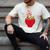 Strawberry Shortcake Sitting On Strawberry Retro Nostalgia Men's Comfort Colors T-Shirt Ivory