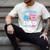 Touchdown Or Tutu Dad Loves You Gender Reveal Family Men's Comfort Colors T-Shirt Ivory