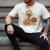 Turkey Read Books Reading Fall Thanksgiving Teacher Men's Comfort Colors T-Shirt Ivory
