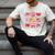 Valentine Cupid Coquette Pink Bow Apple Books Teacher Men's Comfort Colors T-Shirt Ivory