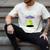 I Wanna Go Home Introvert UFO UAP Flying Saucer Trippy Alien Raglan Baseball Tee Men's Comfort Colors T-Shirt Ivory