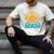 Water Polo Dad Father's Day Sports Fan Player Coach Daddy Men's Comfort Colors T-Shirt Ivory
