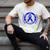 I Wear Blue In Memory Of My Aunt Colon Cancer Awareness Men's Comfort Colors T-Shirt Ivory
