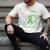 I Wear Green In Memory Of My Mom Bile Duct Cancer Awareness Men's Comfort Colors T-Shirt Ivory I Wear Green In Memory Of My Mom Bile Duct Cancer Awareness Men's Comfort Colors T-Shirt Ivory