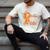I Wear Orange In Memory Of My Dad Leukemia Awareness Cancer Men's Comfort Colors T-Shirt Ivory