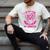 I Wear Pink In Memory Of My Daughter Breast Cancer Graphic Men's Comfort Colors T-Shirt Ivory I Wear Pink In Memory Of My Daughter Breast Cancer Graphic Men's Comfort Colors T-Shirt Ivory