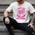 I Wear Pink In Memory Of Great Grandma Breast Cancer Graphic Men's Comfort Colors T-Shirt Ivory I Wear Pink In Memory Of Great Grandma Breast Cancer Graphic Men's Comfort Colors T-Shirt Ivory