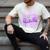 I Wear Purple In Memory Of My Dad Alzheimer's Awareness Day Men's Comfort Colors T-Shirt Ivory