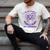 I Wear Purple In Memory Of My Husband Alzheimers Awareness Men's Comfort Colors T-Shirt Ivory I Wear Purple In Memory Of My Husband Alzheimers Awareness Men's Comfort Colors T-Shirt Ivory