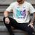 I Wear Teal And Purple In Memory Of My Nephew Men's Comfort Colors T-Shirt Ivory